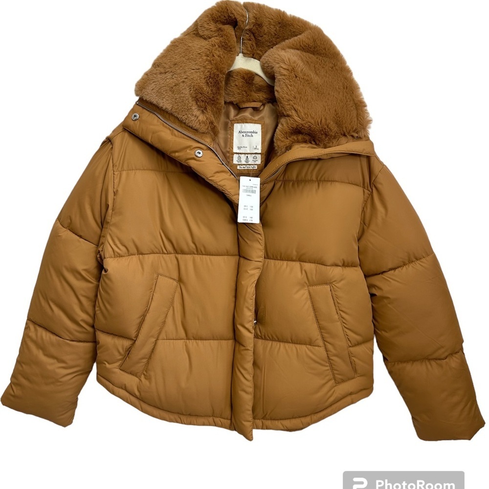 ABERCROMBIE‎ & FITCH Elevated Mini Puffer Size SMALL